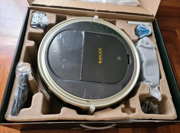 IMAXX 2 in 1 and dry Mapping Robot Vacuum Cleaner H98 Pro with APP