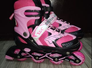 Inline Roller Skates (With free gears and helmet)