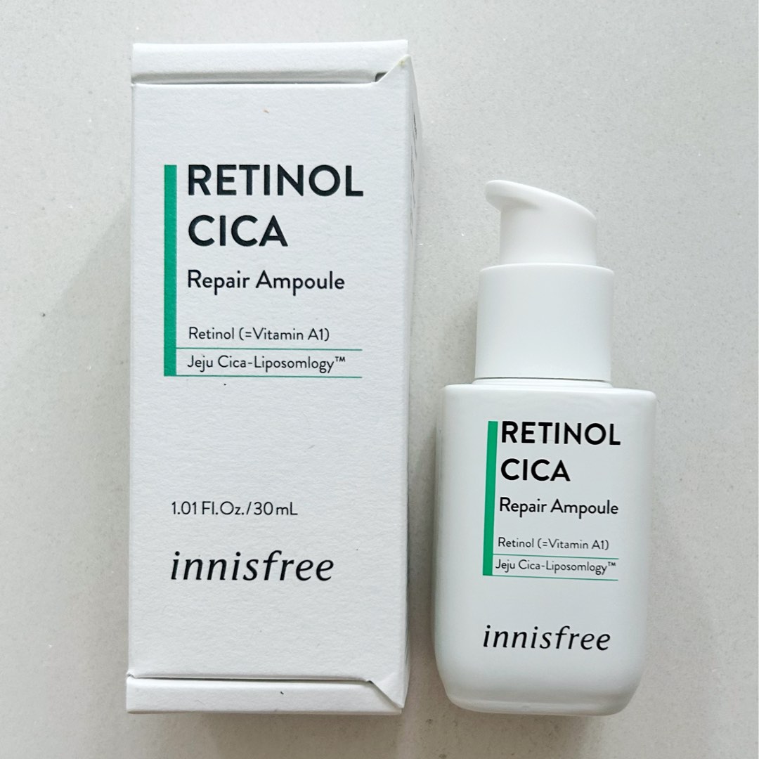 Innisfree Retinol Cica Repair Ampoule 30ml, Beauty & Personal Care ...