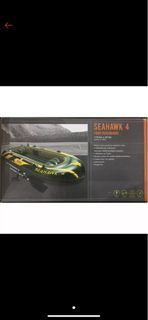 Intex Seahawk Inflatable Boat (4) Four Person