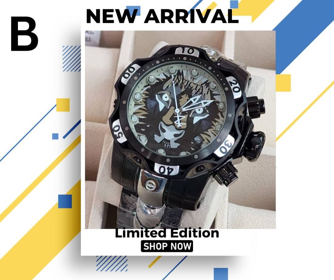Invicta Battery Venom Swiss Ronda Z60 Caliber Men s Watch 51mm