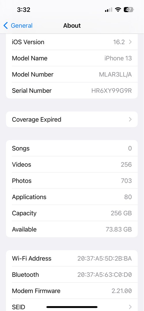 Iphone 13 Pink 256GB, Mobile Phones & Gadgets, Mobile Phones, iPhone