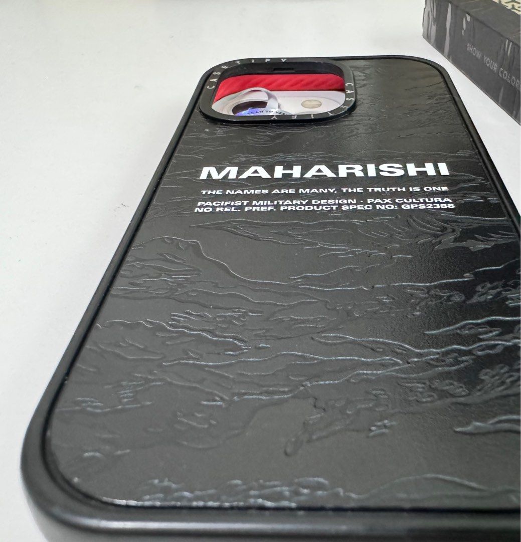 iPhone 14 Pro CASETiFY x Maharishi free delivery!, Mobile Phones