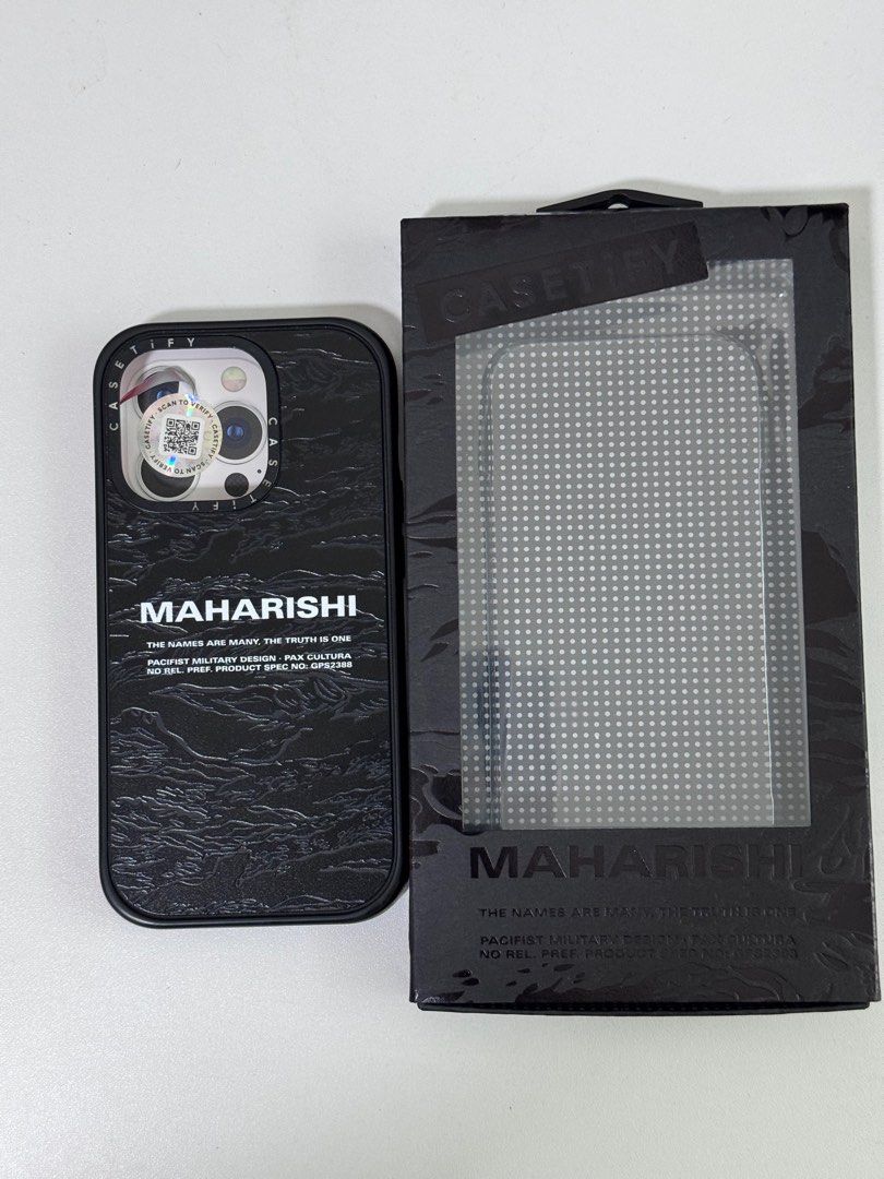 iPhone 14 Pro CASETiFY x Maharishi free delivery!, Mobile Phones
