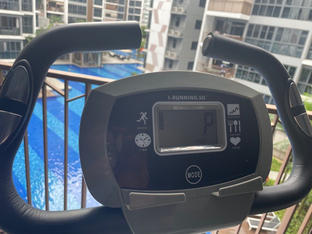 Used foldable exercise bike clearance
