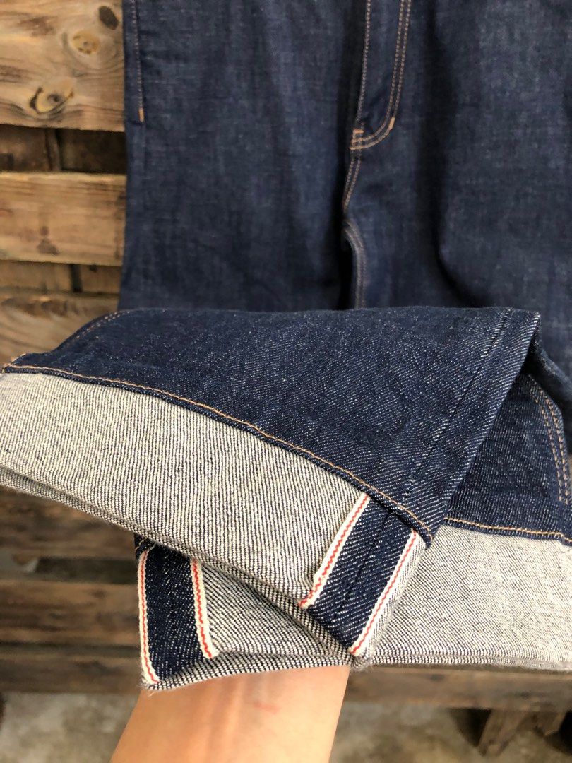 2022SS Unworn Selvedge Mens Jeggings Plus Size Raw Denim Jeans In Indigo  Wholesale Price, Japanese Style Cotton, Japan RED YD31ED From Cmm42, $40.69  | DHgate.Com