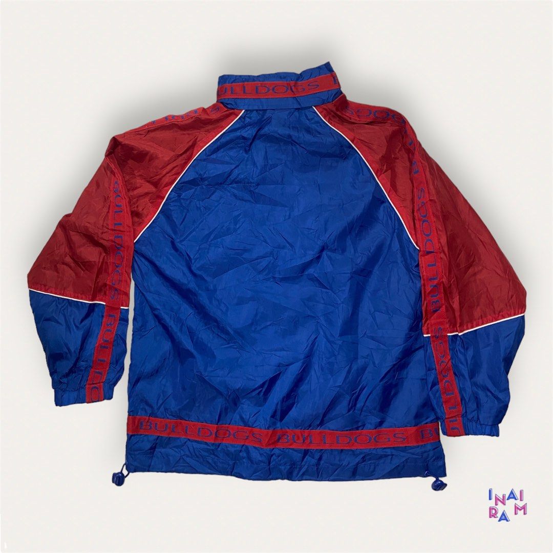 J2 Bulldogs Footy Headquarters Red Blue Sports Jacket Athleisure