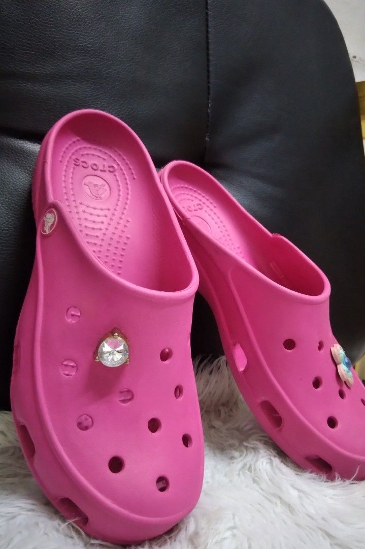 JAPAN PINK CROCS FREESAIL CLOGS W7 Women s Fashion Footwear