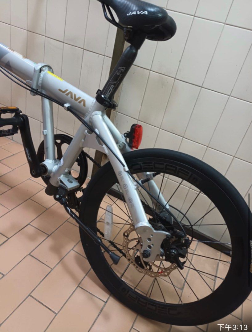 JAVA TT 摺車 20吋 碟刹 7速 摺車, 運動產品, 單車及配件, 單車 - Carousell