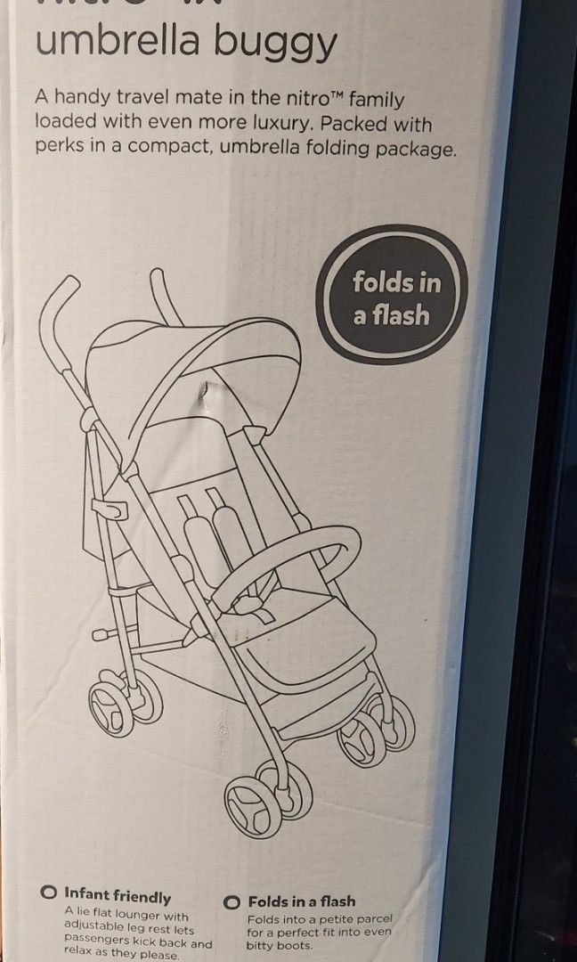 Joie nitro new arrivals stroller boots