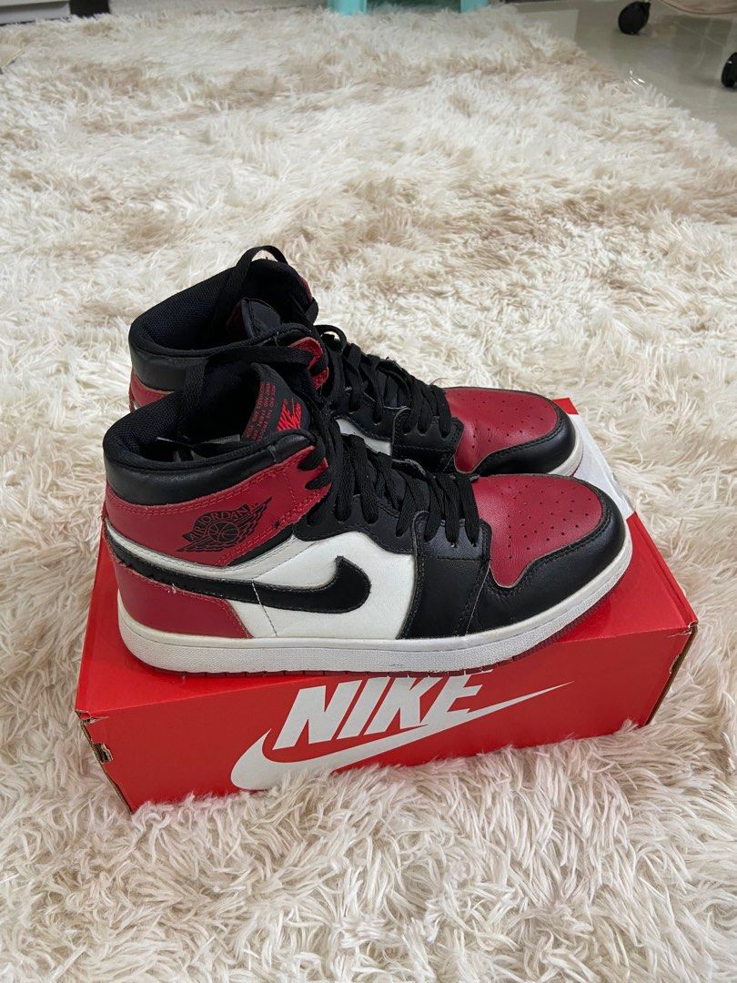 Jordan 1 bred toe size 9 hotsell