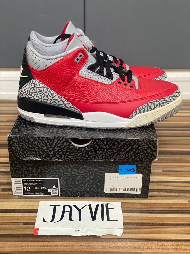 Jordan 3 red cement online