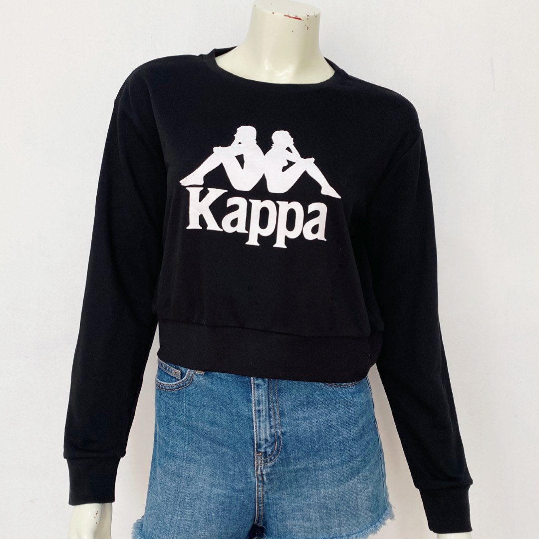 Kappa cropped sweater best sale