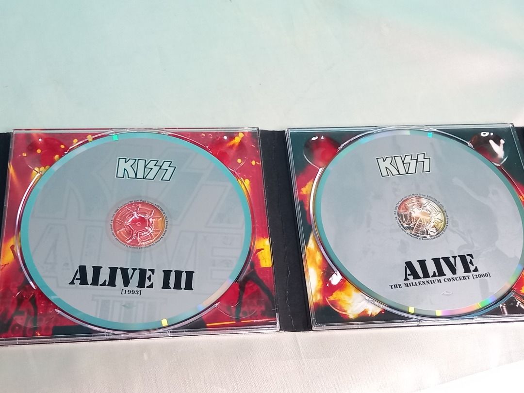 Kiss ALIVE! 1975-2000 CD (4 cd) (Category: CDs & DVDs) located in Davao. Submitted by cdstapesandmore (Listing ID 1256526491, Image 3). Description: Kiss ALIVE! 1975-2000 CD (4 cd) CD's were tested no skip playing Please review the photo for the actual condition of the item. Original CD from USA Preloved item from USA Still in good condition ►Payment first policy ►No COD/COP Payment method: Gcash or Maya.