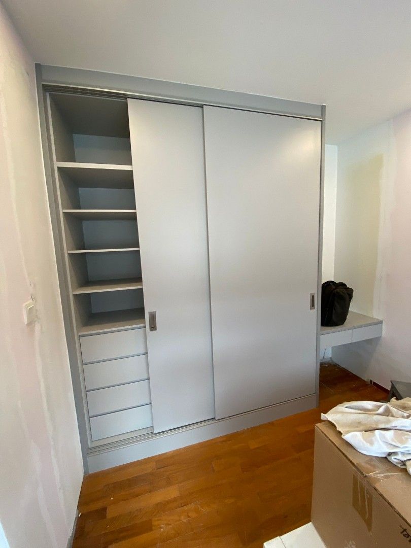 Kitchen cabinet, HDB BTo renovation,  Home interior design, Customize wardrobe,  customize TV console,  customize shoes cabinets, customize storage cabinets.62863077794947114