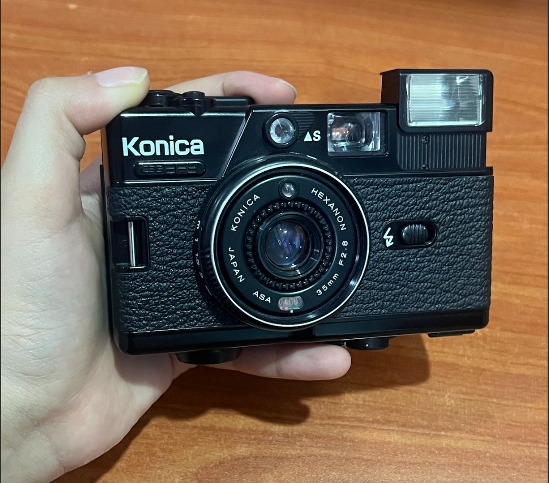 Konica Film Camera, Photography, Cameras on Carousell