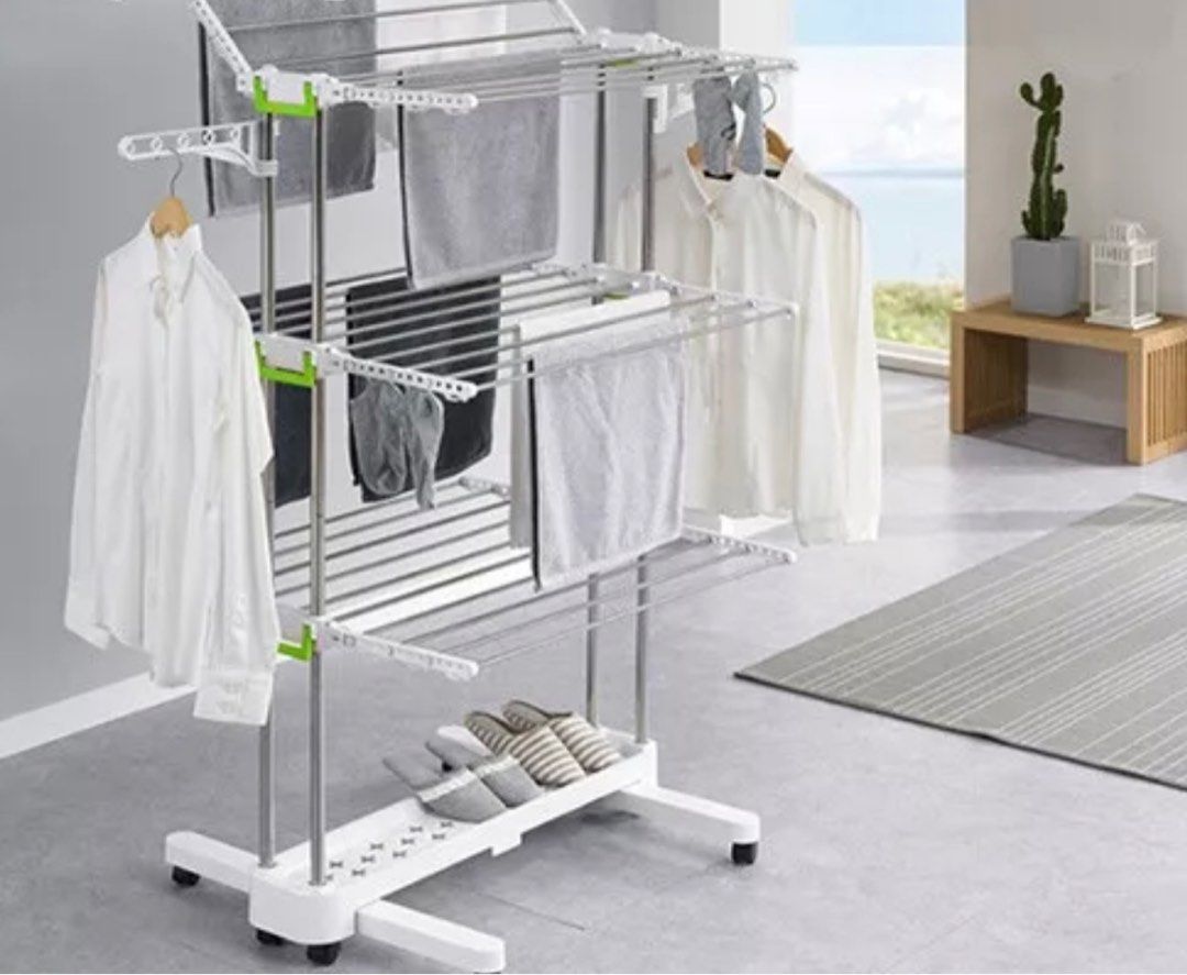 Korean Clothes Rack Furniture Home Living Home Improvement