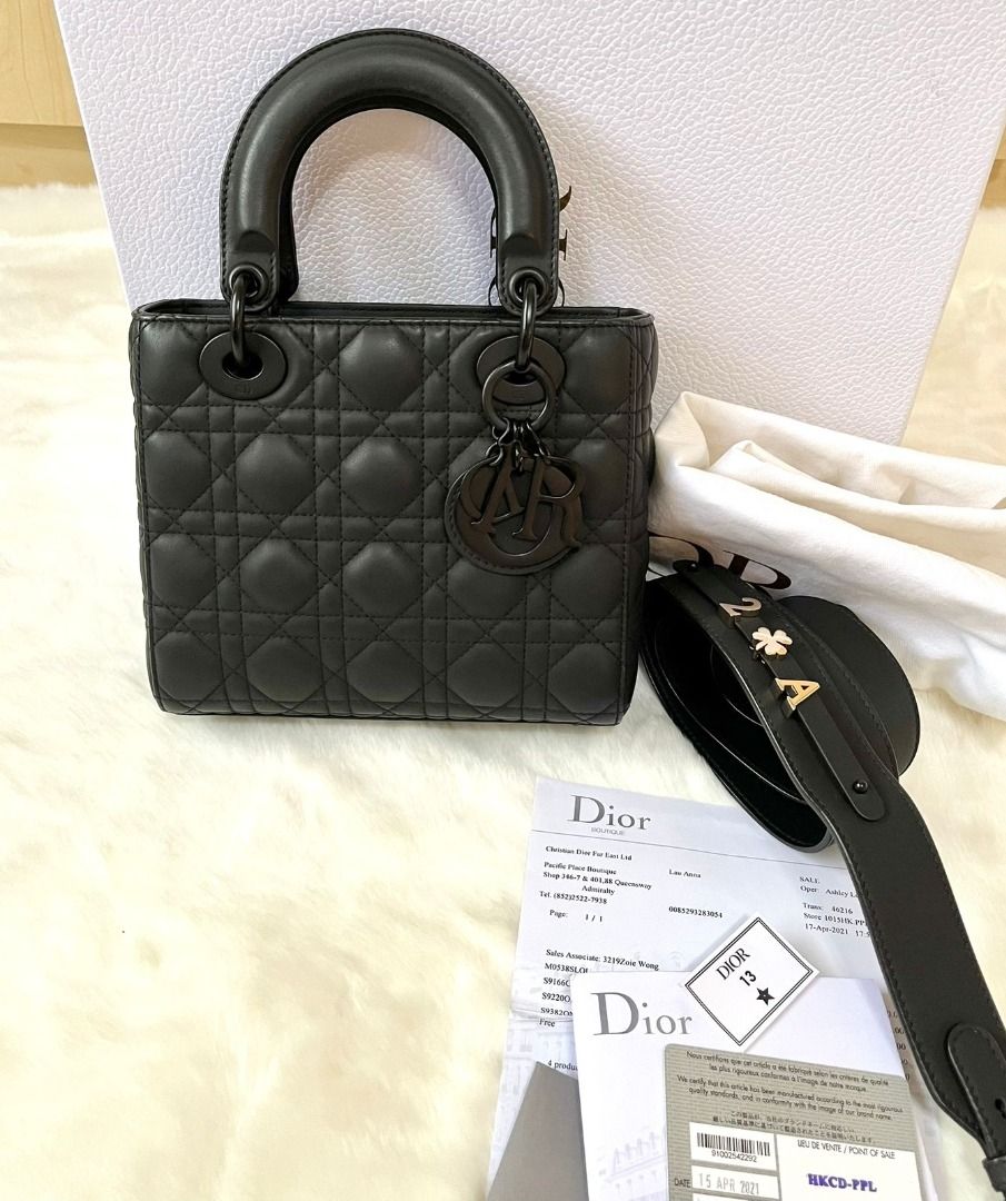 Lady dior new arrivals so black