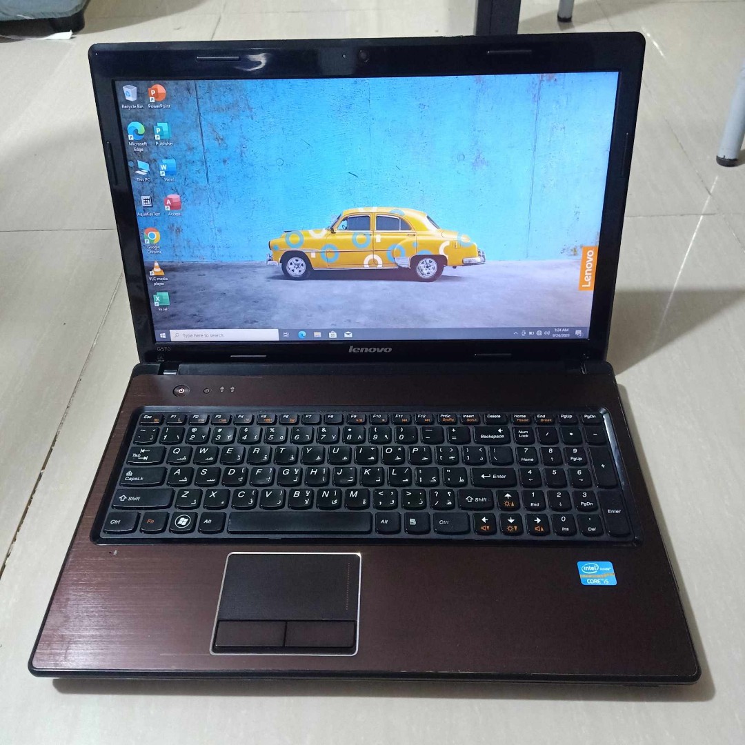 Lenovo G570, Core i5 8gb ram 500gb hdd, 15.6 inches with numpad ready to use