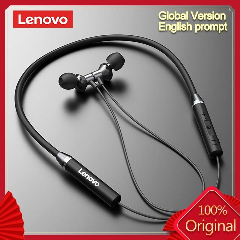 Lenovo bluetooth headphones he05 on sale