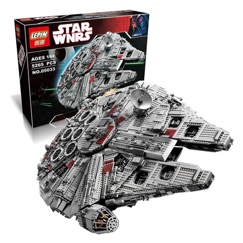 Lepin 05033 Star Wars UCS Millennium Falcon not lego Hobbies Toys Toys Games on Carousell
