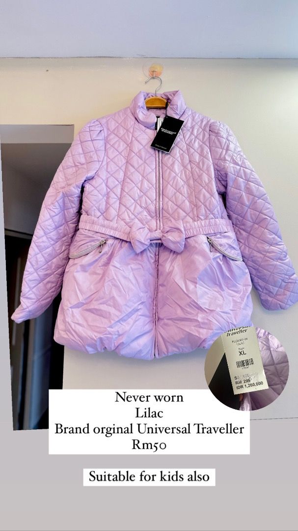 Lilac discount winter coat