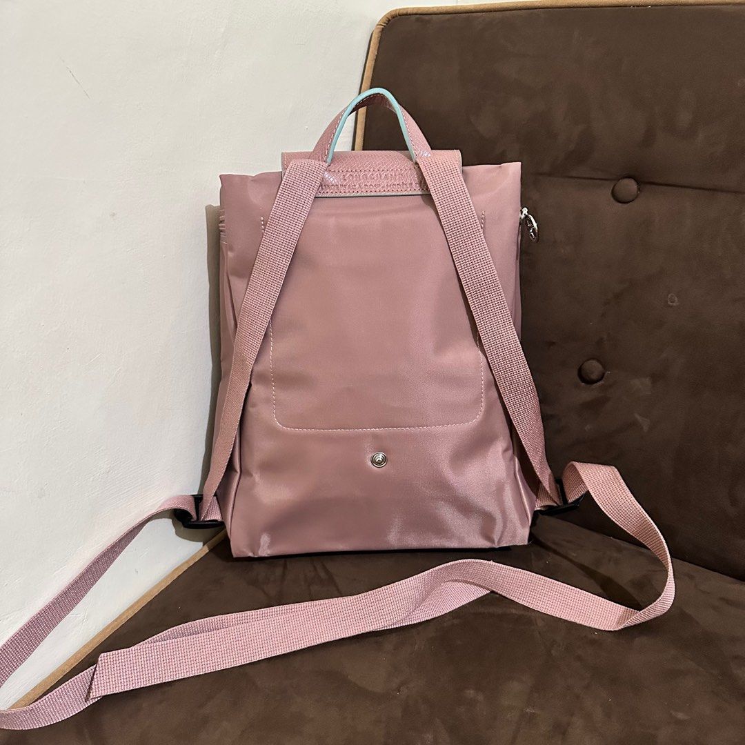 Longchamp le plige backpack (Category: Luxury Bags & Wallets) located in Taguig. Submitted by lux.mariah (Listing ID 1256589233, Image 2). Description: Guaranteed authentic Brand new Complete inclusions Courier: Lalamove / J&T foldable bag can fit laptop/ipad.