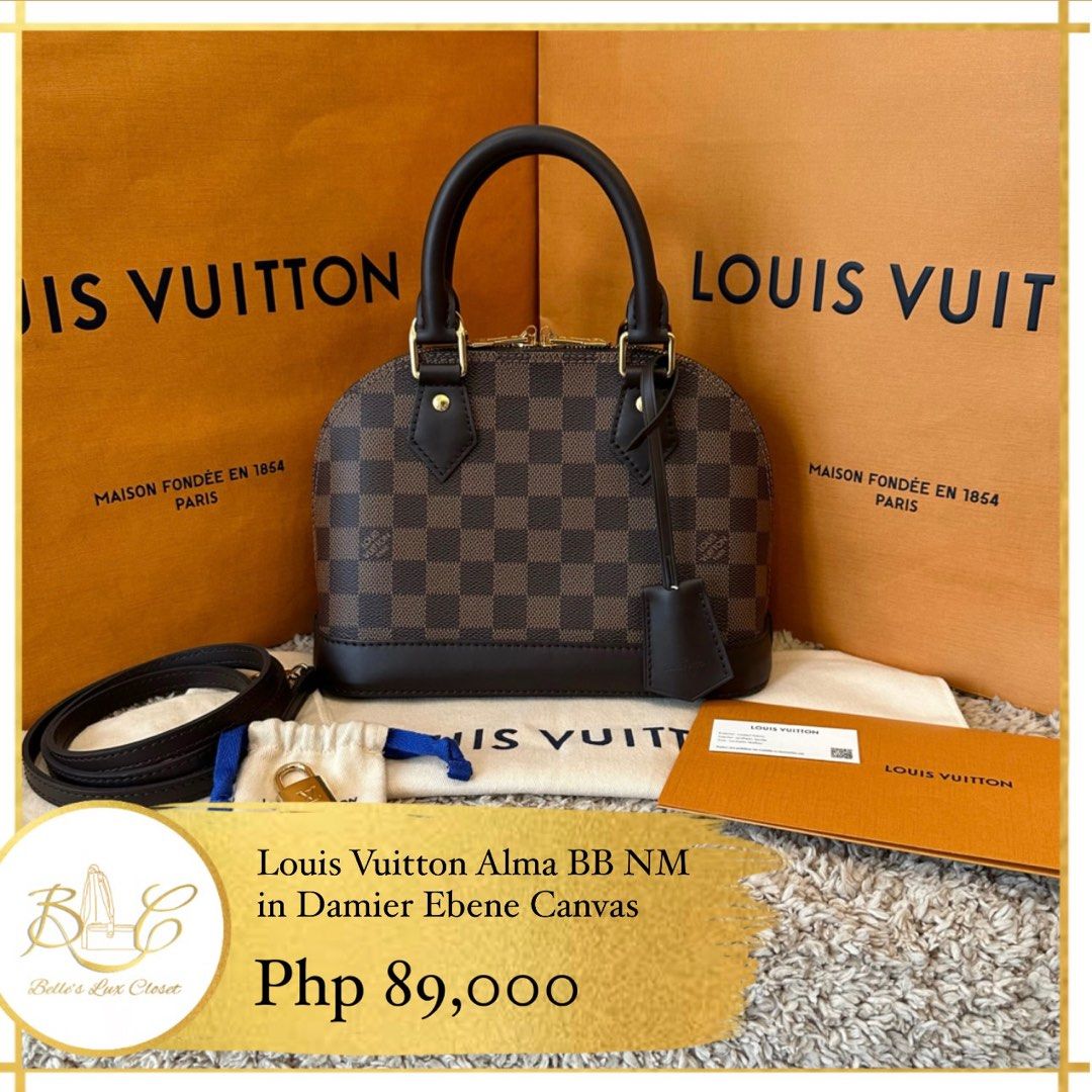 LV Alma Bb Empreinte, Luxury, Bags & Wallets on Carousell