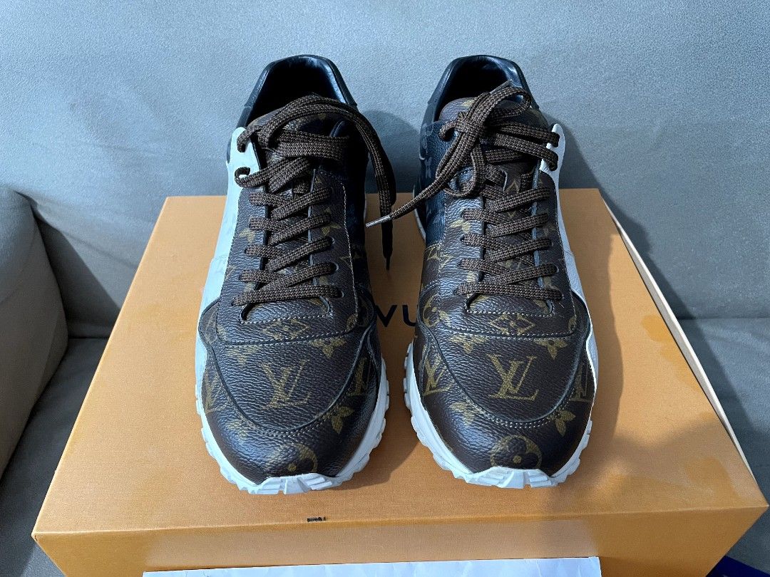 Louis Vuitton Tri-Color Monogram Canvas Run Away Low Top Sneakers