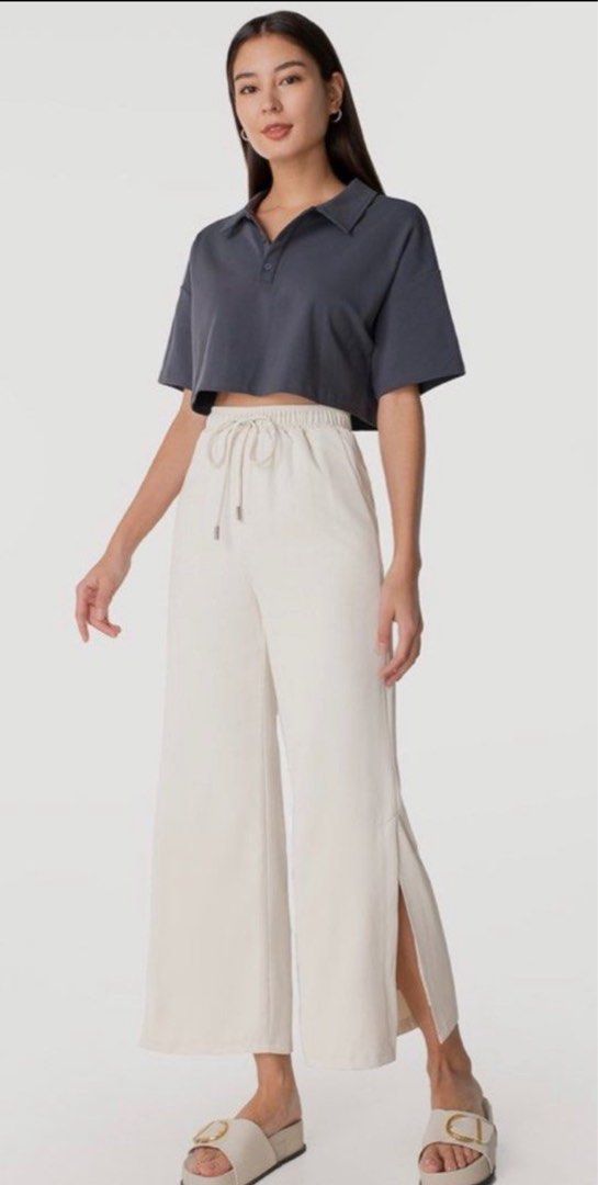 Side slit joggers best sale