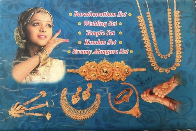 LOWEST PRICE EVER Indian Temple Jewellery Dance Set