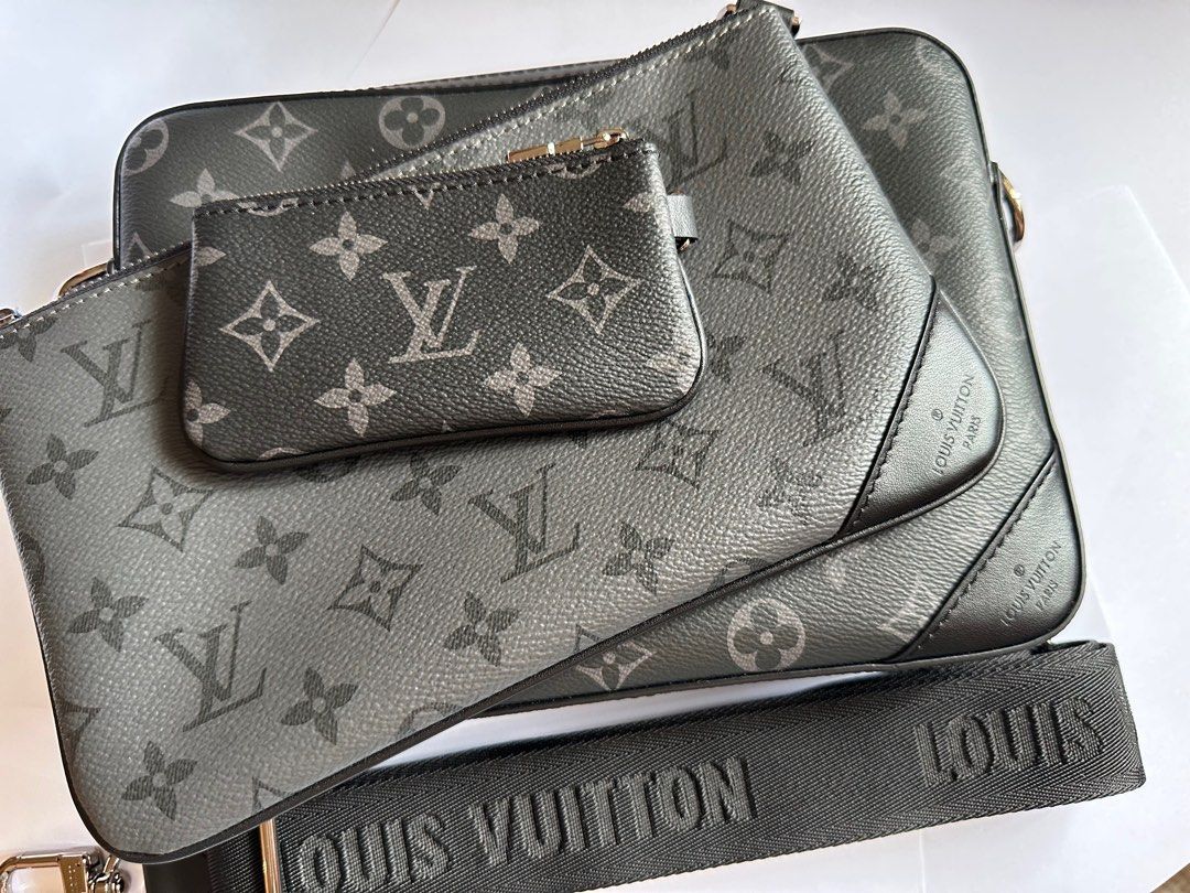 Louis Vuitton Trio Back, Luxury, Bags & Wallets on Carousell