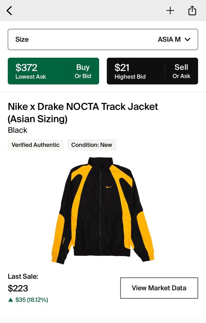 [M] Nike Nocta Track Jacket, Men's Fashion, Coats, Jackets and