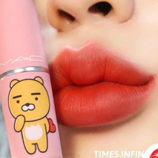 MAC LIPSTICK POWDER KISS TIMES INFINITY ROUGE ROSETTO KAKAO FRIENDS