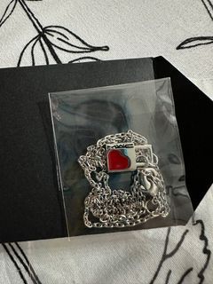 [FREE SHIP MM] MAC Thin Necklace with lock and heart design