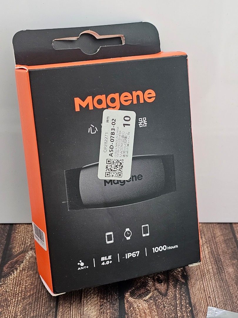 Magene H64 Heart Rate Monitor Mover Bluetooth ANT Sensor With Chest ...