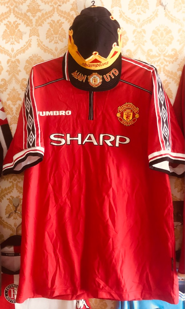 Manchester United 1998, Men's Fashion, Tops & Sets, Tshirts & Polo ...