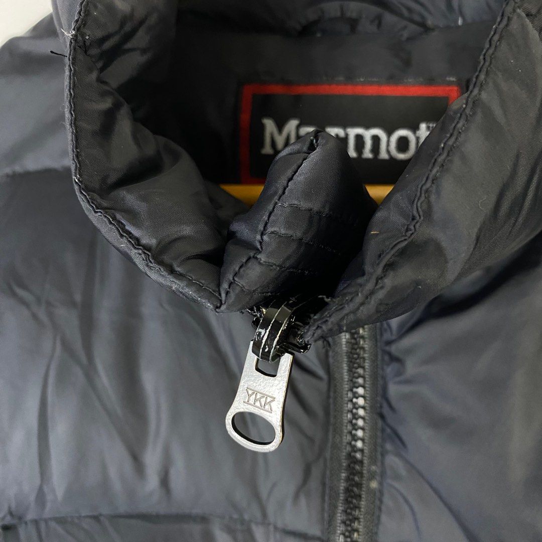 Marmot Ripstop Padded Puffer Jacket, Men's Size L Nylon black type Vintage Second Hand