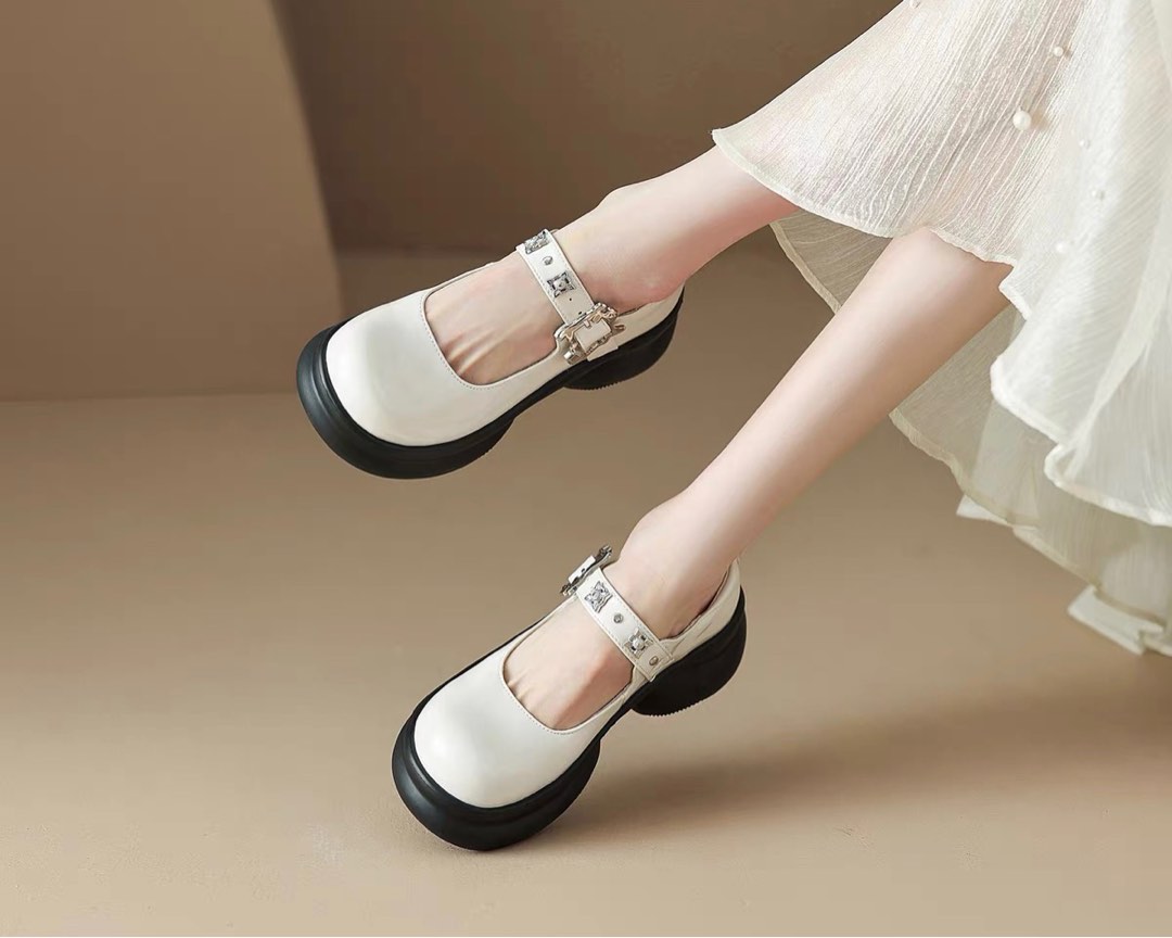 Mary janes white on sale