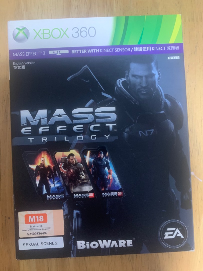 Mass effect trilogy xbox 360 cheap