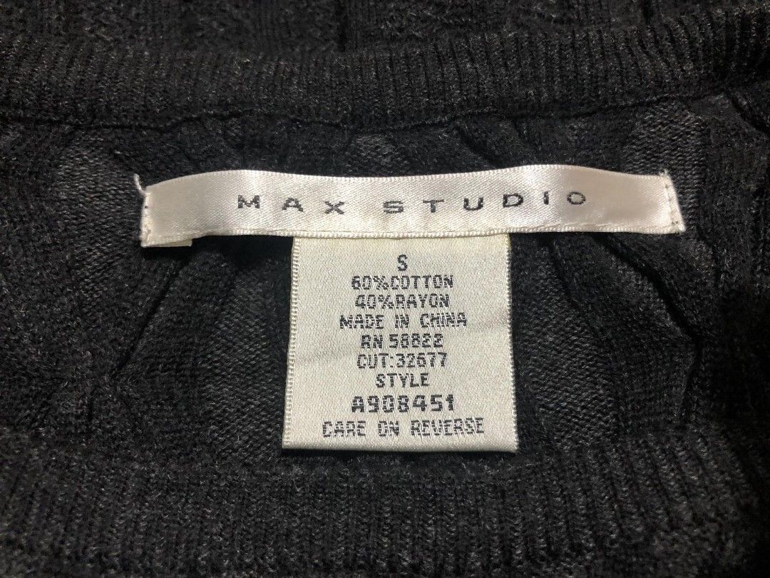 MAX STUDIO Knitted Black Dress (Category: Dresses) located in Imus. Submitted by sharislane (Listing ID 1256521677, Image 3). Description: MAX STUDIO Knitted Black Dress 🌺. Preloved Original MAX STUDIO Knitted Dress from London In good condition. No issues. 🌺. Measurements Body Width- 14-15 inches Waistline - up to 28 inches Armhole - 8 inches Length - 33 inches 🌸. Best value- p299 🏵️. May combine orders.