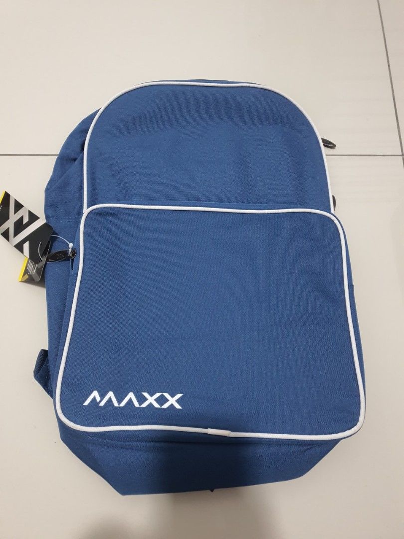 Maxx Backpack (Blue), Men's Fashion, Bags, Backpacks on Carousell