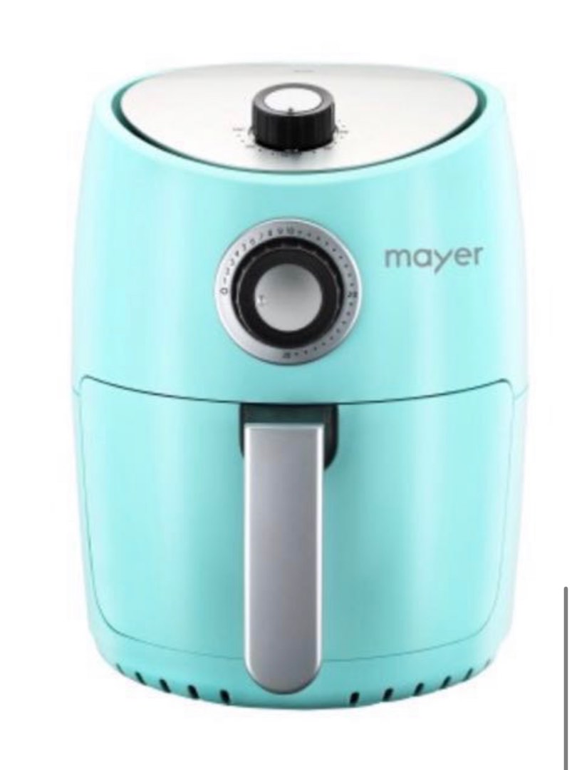 Mayer mini air fryer 1.7L (Mint blue colour), TV & Home Appliances