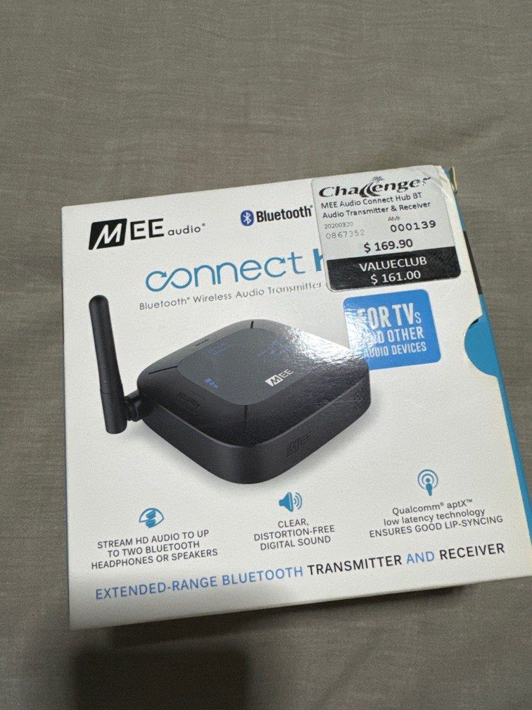 Mee audio connect hub universal bluetooth deals audio transmitter and receiver for tv