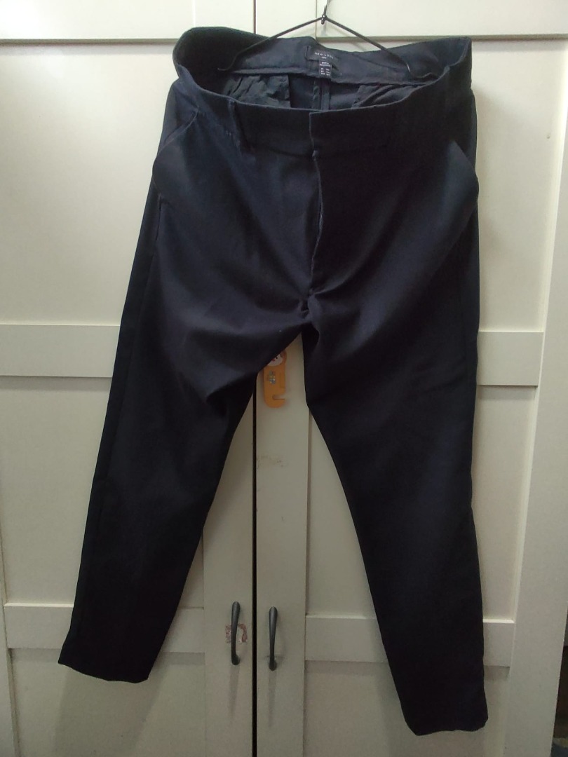 Men Black Business Pant Ankle tapered Men s Fashion Bottoms