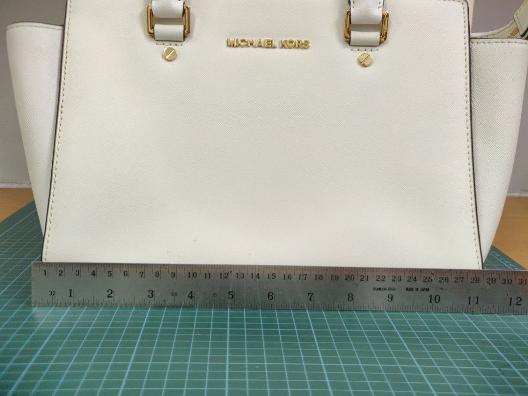 Michael kors selma white hotsell