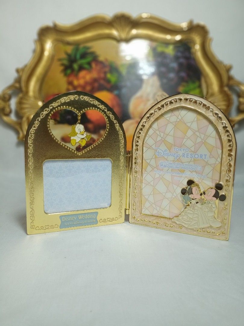MICKEY & MINNIE WEDDING PHOTO FRAME (Category: Frames & Pictures) located in Makati City. Submitted by nyxhemera26 (Listing ID 1256641277, Image 1). Description: MICKEY & MINNIE WEDDING PHOTO FRAME.