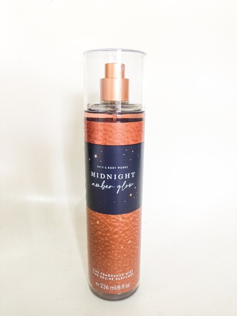 Midnight Amber Glow Bath and Body Works Fragrance mist, Beauty & Personal  Care, Fragrance & Deodorants on Carousell