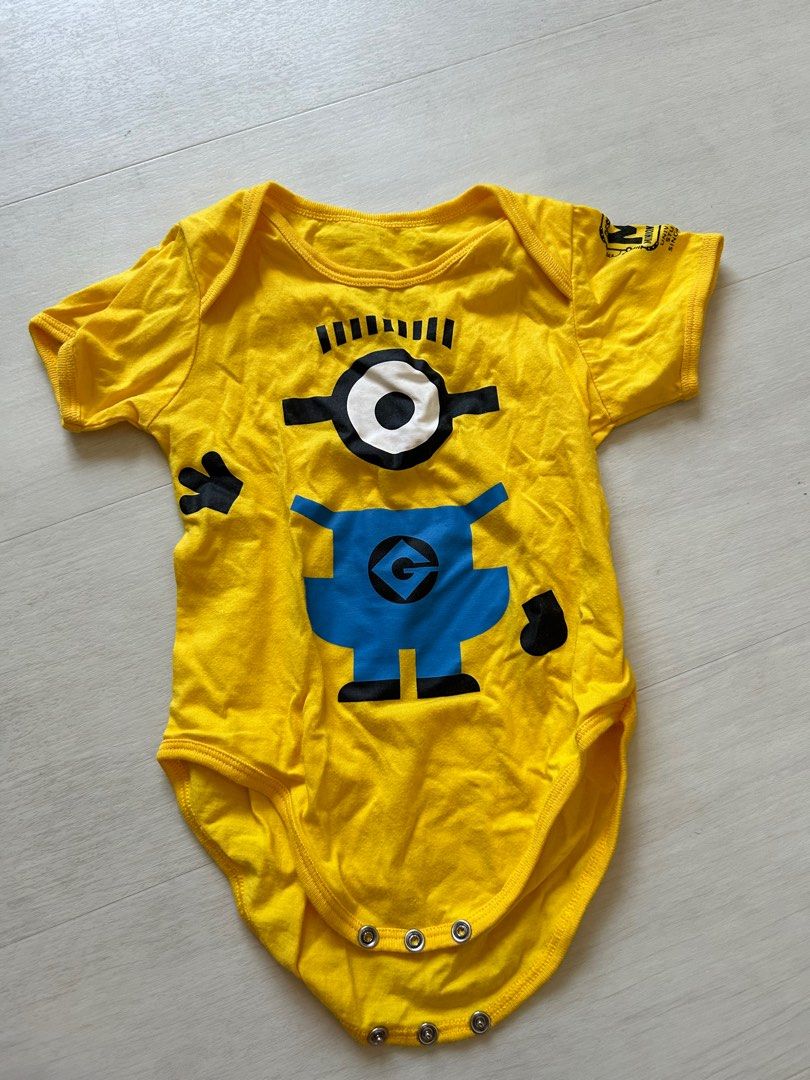 Minion Baby Romper