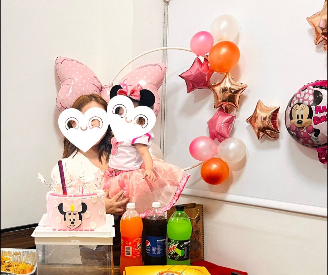 Minnie Mouse Birthday Dress Babies Kids Babies Kids Fashion on Carousell